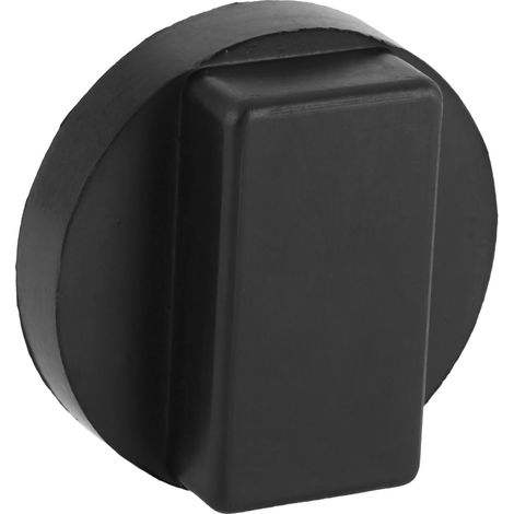 Gummierte Wagenheberauflage, Adapterhalterung 6 cm Durchmesser, für Kfz-Zubehör, Hebebühne (1/5)