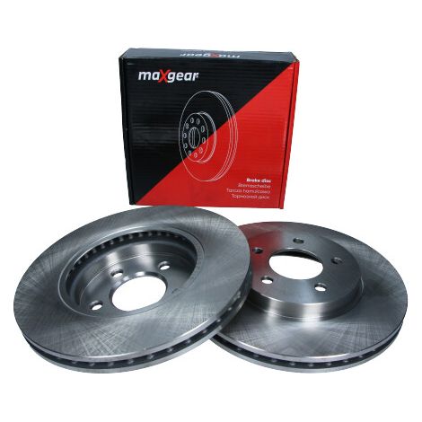 Lot de 2 Disques de frein MAXGEAR 19-3352 FORD 4510722 4668070 5135519 5185249 (1/2)