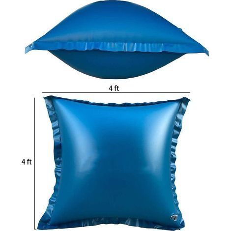 1,2 x 1,2 m großes Luftkissen für den Winter, Poolkissen zur Winterfestmachung, aufblasbares Poolkissen für aufblasbare Pools und Whirlpools (1/4)