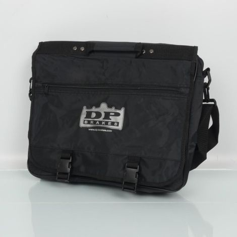 Sacoche bandoulière besace souple noir DP Brakes pour homme / (1/2)