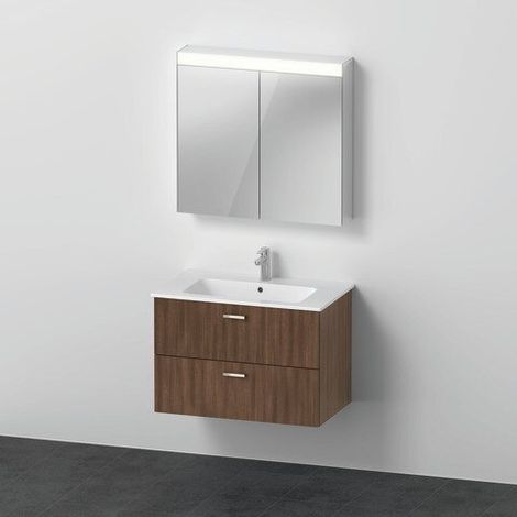 DURAVIT XB0076021210000 Meuble-lavabo avec WTU et armoire à miroir X
