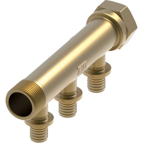 TECEflex Verteiler, Siliziumbronze, 712201 (1/4)