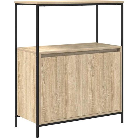 Maison Exclusive - Badschrank mit Regalen Sonoma-Eiche 76,5x35x95
