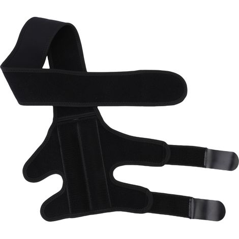 Genouillère réglable pour chien, haute élasticité, multifonctionnelle, noire, Support de jambe unique S (1/5)