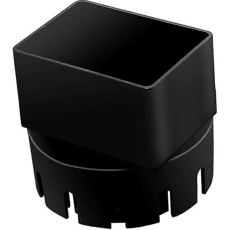 Dachrinnen-Fallrohr-Adapter (3 Zoll x 4 Zoll quadratischer Dachrinnen-Adapter auf Abflussrohr-Adapter) für 3 oder 4 Zoll Außenflächen (1/5)