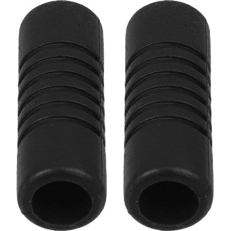 Lot de 2 manchons isolants en caoutchouc pour la buse vapeur de votre machine à café expresso. Protection résistante à la chaleur pour le tuyau de vapeur. (1/4)