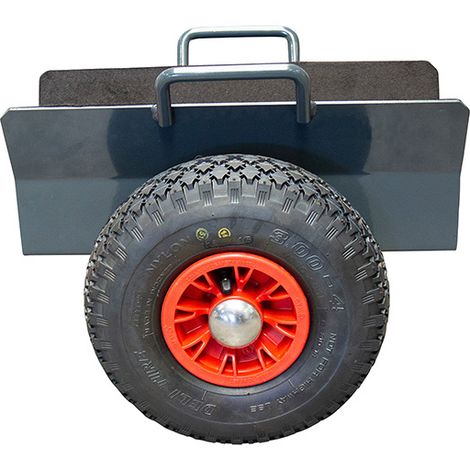 Matisère – Chariot porte panneaux 250kg – Pour bois, placo, tôle, verre – Mâchoire de serrage automatique – Roues pneumatiques Ø260mm – 800007587