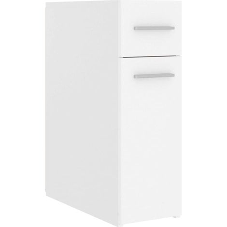 Apothekerschrank Weiß 20x45,5x60 cm Holzwerkstoff vidaXL