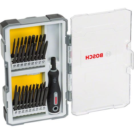Set of screwdriver bits with handle BOSCH - 37 pieces (2 607 017 320) (1/2)