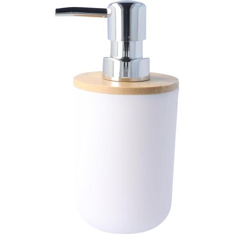 Dispensador de jabón decorativo moderno, para lavavajillas líquido/jabón de manos, elegante para el hogar. (1/5)