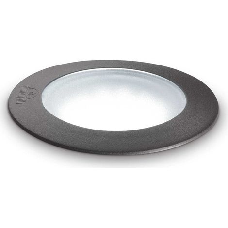 Ideal Lux Ceci - Foco empotrable exterior grande de 1 luz LED Negro IP67 (1/2)