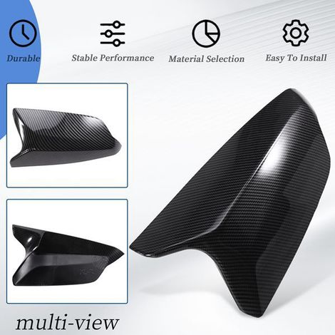 1 pair of rearview mirror covers for 16-20 Chevrolet Malibu XL (1/4)