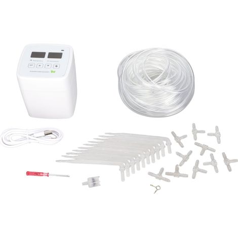 Système d'arrosage automatique intelligent 5V pour plantes en pot et succulentes - Arrosage automatique pour balcon, voyages d'affaires et usage domestique - Guide pratique pour les personnes qui aime (1/5)