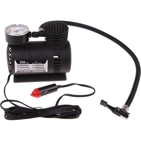 Tragbarer 12V Luftpumpe Inflator Elektrischer Kompressor Für Autoreifen Boote Camping Luftbett Schlauchboote