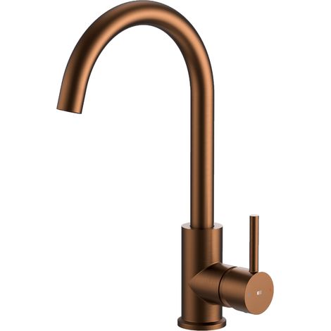Essebagno Mitigeur évier cuisine Kiwo cuivre brossé