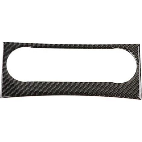 Rivestimento in fibra di carbonio per la console centrale del climatizzatore per Mercedes W204 2005-2012 -Crezuo