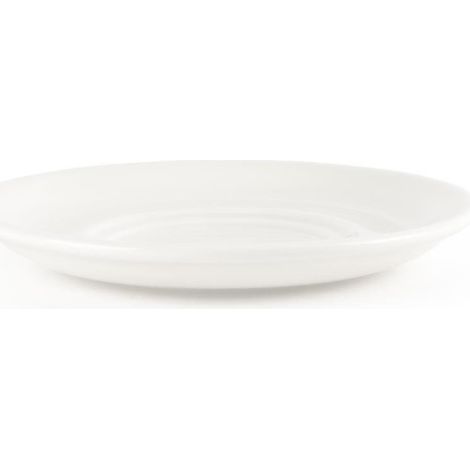 Soucoupes Maple Whiteware 150mm (lot de 24) - CHURCHILL (1/2)
