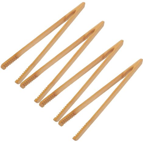 Pinces anti-brûlure pour la cérémonie du thé, compatibles avec une utilisation en cuisine (lot de 4). (1/5)