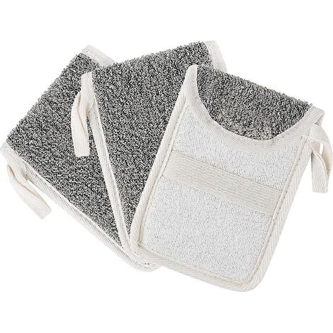 Lot de 3 pochettes à savon, sachets à suspendre pour savon exfoliant, pour le bain ou la douche. (1/5)
