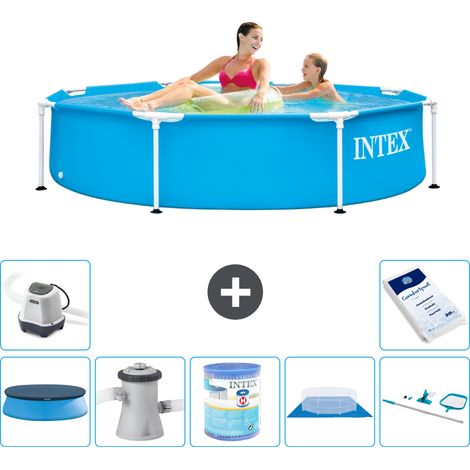 Intex Piscine Tubulaire Ronde - 244x51 cm - 8-pièces  S31435 (1/5)
