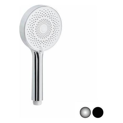 POMME DE DOUCHE 3 JETS BIANCAVILLA Dimensions : Noir mat Diamètre 120 mm