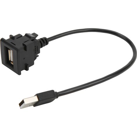 Prise USB Voiture Extension Mâle vers Femelle Protection Multiple Entrée 12V-30V Remplacement pour Camry Prius (1/5)
