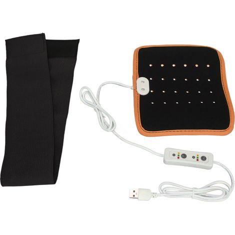 Ceinture de Luminothérapie Rouge 24 LEDs pour Soulager les Douleurs Articulaires et Musculaires (1/5)