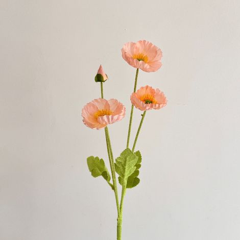 Fleurs artificielles haut de gamme pour mariage – 10 branches de roses corail en taffetas réaliste, idéales pour décor de cérémonie, arrangement floral maison ou scénographie événementielle