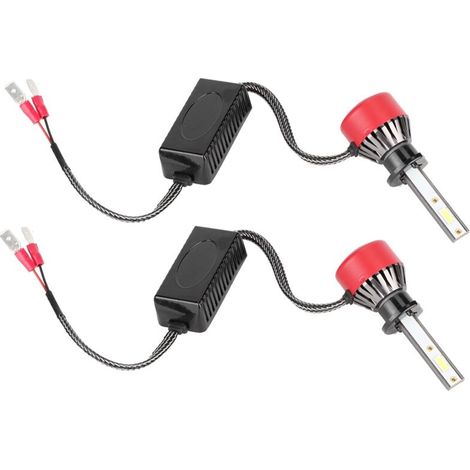 Stück 96W 6000K H1 LED-Lampen, weiße Lichter, Dekoration für Autos,