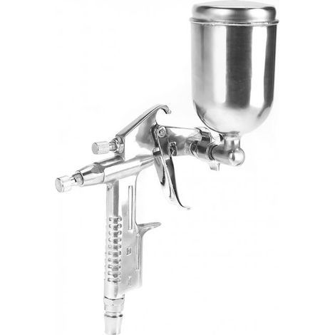 0.5 mm Pistolet professionnel de avec buse de 0.5 mm, petit pulvérisateur de peinture 125 ml pour réparation de peinture de voiture (1/5)