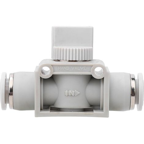 10-mm-Kunststoffkugelhahn, Schnellabsperrventil für automatische pneumatische Systeme (1/5)