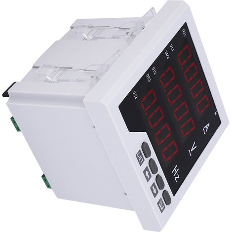DDM-AVF96 Einphasen-Stromzähler, Spannungs- und Frequenzmesser, 220 V Wechselstrom (1/5)