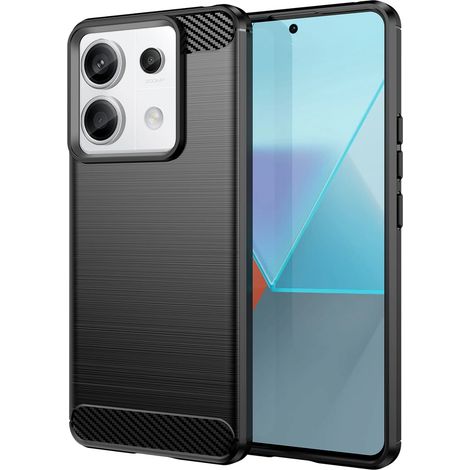 Funda de carbono para Xiaomi Redmi Note 13 5G - Negra (1/5)