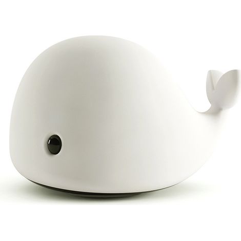 Lampe LED en silicone rechargeable par USB 1,5 W, motif baleine colorée, dauphin, changeant de couleur, veilleuse d'ambiance colorée, 7 effets d'éclairage, batterie intégrée de 800 mAh (1/5)