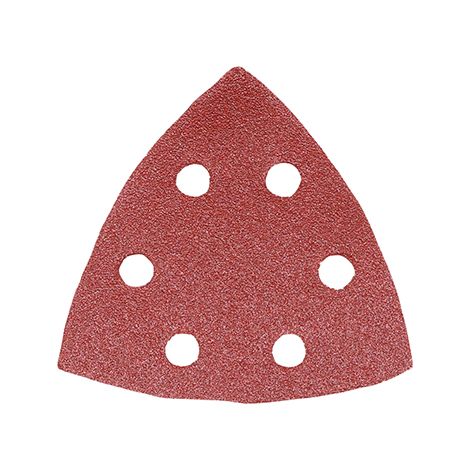 TIMCO Delta Sanding Pads 80 Grit Red - 95 x 95mm