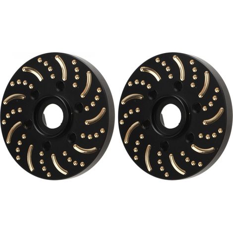 Poids d'équilibrage en laiton pour jantes Beadlock de 1,9 à 2,2 pouces (9 mm) avec adaptateur hexagonal à 6 trous. (1/5)
