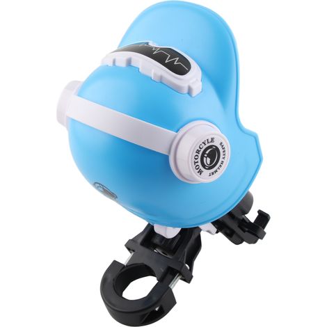 Support téléphone étanche casque moto, porte-navigation vélo guidon, résistant soleil, bleu, pour scooter électrique et cyclomoteur. (1/5)