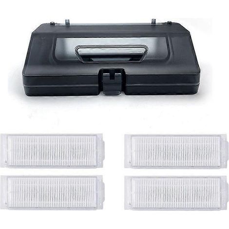 Réservoir d'eau et bac à poussière 2 en 1 pour aspirateur robot Xiaomi Mijia Mop Pro STYTJ02YM / VIOMI V2 PRO / V3 (1/5)