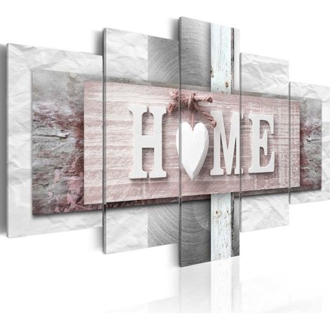 Tableau Imprimé "Home : Eclecticism" 50 x 100 cm (1/2)