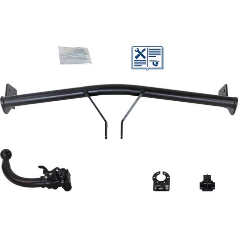 Attelage - Kia RIO II - 03/05-12/11 - rotule démontable - AUTO-HAK - Faisceau universel 13 broches (1/2)