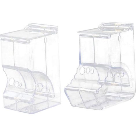 2-Piece Acrylic Automatic Food Dispenser (1/5)