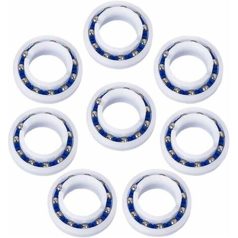Lot de 8 roues de rechange pour roulements de piscine C-60 pour nettoyeurs de piscine Polaris 280/180 (1/5)