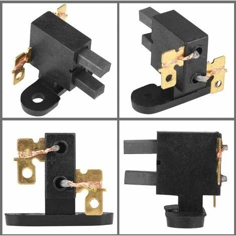 Packung mit 5 Kohlebürsten 168F Schwarzkohle für 2 kW - 3 kW Benzingenerator