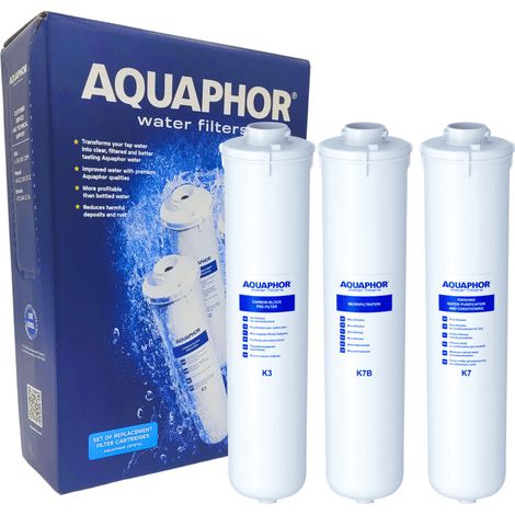 Cartuchos Aquaphor K3, K7B, K7 (1/5)