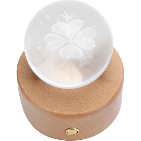 Bluetooth-LED-Kristallkugel mit Musik – Geburtstagsgeschenk, Partydekoration, Bürodekoration (1/5)
