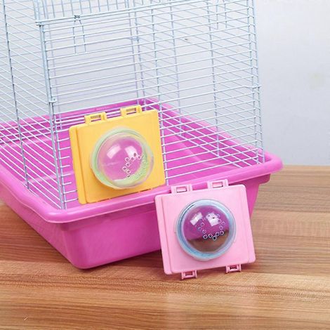 Accessoires pour cage de hamster : tunnel en plastique à monter soi-même, bouchon de tube externe, couvercle, raccord, déflecteur avec trous d'aération. Fournitures pour animaux de compagnie. (1/4)