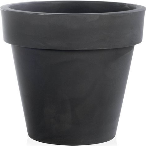 Vaso Ø80x72 cm in Polietilene Tulli Vaso Standard One Essential 80 Antracite (1/4)
