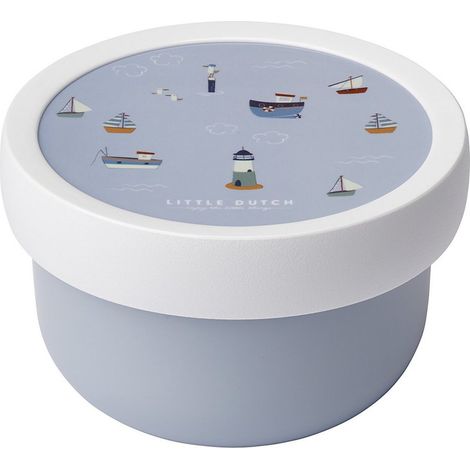 Mepal Campus Fruitbox Sailors Bay 300 ml Blanc/Bleu (1/2)