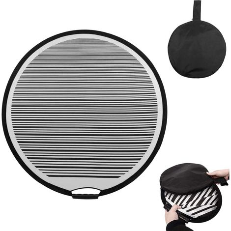 Reflector de abolladuras para coche, reflector de tira plegable, reflector flexible para coche, reflector portátil y plegable para coche, para comprobar abolladuras de coche.