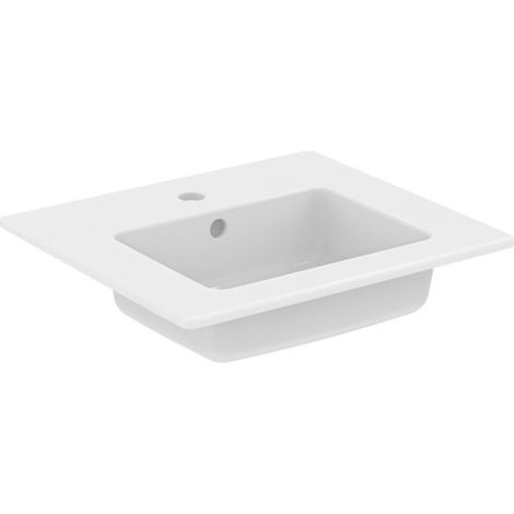 Ideal Standard E109901 Meuble-lavabo Eurovit 1 bac avec trop-plein (1/2)